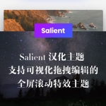 Salient 中文汉化主题 全屏滚动 全屏轮播 的响应式WordPress网站模板