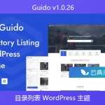 Guido v1.0.26 – 目录列表 WordPress 主题