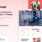 Disrupt – 科技创业公司 WordPress 主题